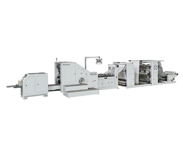 LSB-320+LST-41100 卷筒紙方底柔版印刷紙袋機
